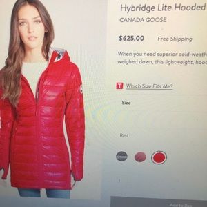 Canada goose hybridge lite hoodie 100% Authentic